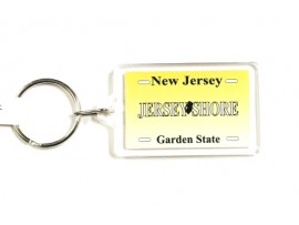 Key Ring, Acrylic Jersey Shore