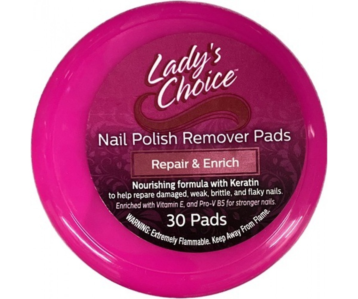 Caring Nail Polish Remover 30 Pads