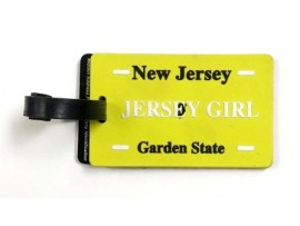 Luggage Tag New Jersey Girl