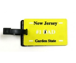 Luggage Tag New jersey #1 Dad