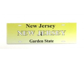 Metal Magnet New Jersey