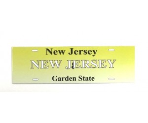 Metal Magnet New Jersey