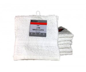 WASH CLOTH 2PK. 12x12