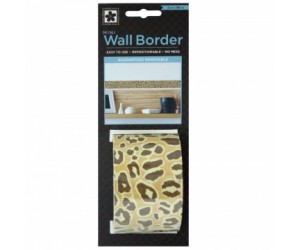 WALL BORDER, 2" x 96" CHEETAH PATTERN MINI