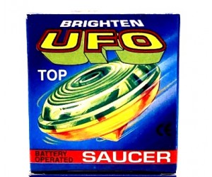 TOY, UFO TOP (BATT INCLUDED)