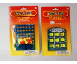 Tic Tac Toe & 4In A Row Travel Games