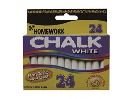Chalk, White 24pk.