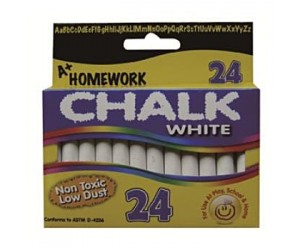 Chalk, White 24pk.