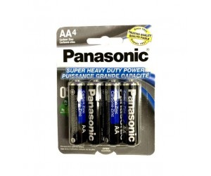 Batteries, AA 4Pk. Panasonic H/D