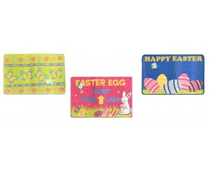 EASTER CLOTH DOORMAT 23"x15"