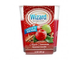 WIZARD CANDLES, 3oz. APPLE CINNAMON