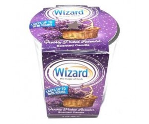 WIZARD CANDLES, 3oz. FRESHLY PICKED LAVENDER