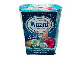 WIZARD CANDLES, 3oz. OCEAN BLOSSOM