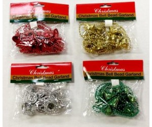 GARLAND BELL BEAD 4 COLORS